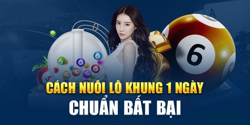 Các cách nuôi lô khung 1 ngày ai cũng nên biết