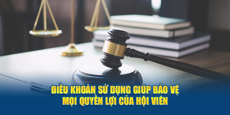 Điều khoản sử dụng giúp bảo vệ mọi quyền lợi của hội viên